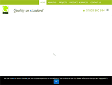 Tablet Screenshot of graysfittedfurniture.co.uk